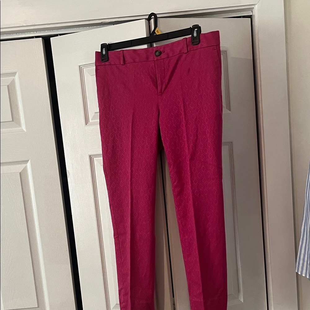 Banana Republic Pink Straight Leg Pants